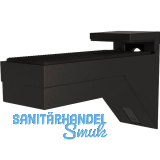 Tablar-Klemmtr�ger Kalabrone, Materialst�rke 8-30 mm, Zinkdruckguss schwarz matt