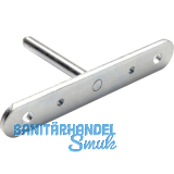 ITALIANA FERRAMENTA Befestigungsplatte Triade Mini Bohrtiefe 60 mm, verzinkt