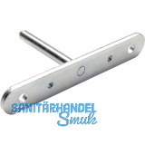 ITALIANA FERRAMENTA Befestigungsplatte Triade Bohrtiefe 60 mm, verzinkt