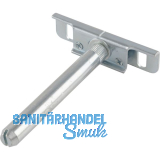 Tablartr�ger Nova 20, Tablarst�rke 24 mm, Bohrtiefe 114 mm, Stahl glanzverzinkt