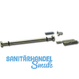 Glastablartr�ger Verona 200 x �12 mm, Edelstahl rostfrei