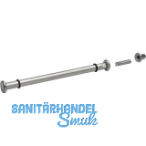 Glastablartr�ger Verona-Holzmontage 200 x �12 mm, Stahl verchromt matt