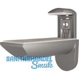 ITALIANA FERRAMENTA Tablar-Klemmtr�ger Kaiman Maxi, St�rke 39-73mm, silberfarbig