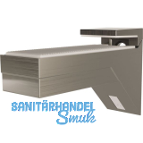 ITALIANA FERRAMENTA Tablar-Klemmtr�ger Kalabrone, St�rke 8-30mm, edelstahlfarbig