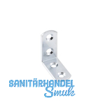 Verbindungswinkel mit 4 Schraubl�cher, 30x30x14 mm, verzinkt