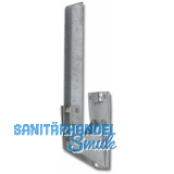 Konsole Sitzbank klappbar, Tragkraft 250 kg, Stahl feuerverzinkt