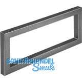 Wandkonsole - Handtuchhalter, H�he 200 mm, Tiefe 480 mm, Stahl schwarz