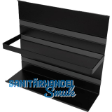 Linero MosaiQ Universalablage mit B�gel 300 mm Stahl schwarz
