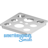 VS ADD Box-M Deckel gelocht 1x1 Grau