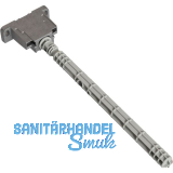 Tablartr�ger Triade Pro XXL, Tablarst�rke ab 40 mm, Bohrtiefe 290 mm,Zamak/Stahl