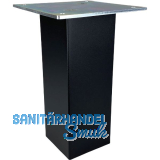 Barkonsole Connect 70 x 70 x 170 mm gerade schwarz Barkonsole Connect 70 x 70 x 170 mm gerade schwarz