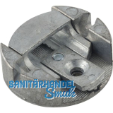 Aufh�nger-Mini, zum Einpressen und Verschrauben, Einstellung von vorne, Zink