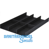 ROCKENHAUSEN OrganiQ Besteckeinsatz, schwarz