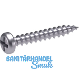 ITALIANA FERRAMENTA Spanplattenschraube Pan head �5x60 Stahl verzinkt