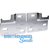 ITALIANA FERRAMENTA Montageplatte WP5 Links + Rechts zu Schrankaufh�nger