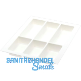 AGOFORM Besteckeinsatz Classico 500/45 Kunststoff Wei�