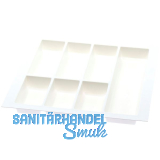 AGOFORM Besteckeinsatz Classico 500/55 Kunststoff Wei�