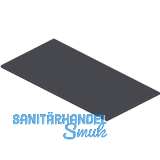 Tischplatte 1600 x 800 x 25 mm graphitgrau