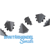 REHAU Formteile-Set Rauwalon vario-line Kunststoff Edelstahl-Effekt