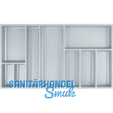 AGOFORM Besteckeinsatz Sky 500/90 Kunststoff silbergrau