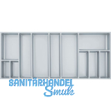 AGOFORM Besteckeinsatz Sky 500/120 Kunststoff silbergrau