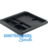 HETTICH SmarTray Materialschale 40 mm Kunststoff schwarz
