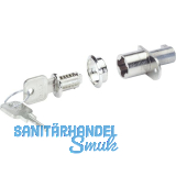 HETTICH PRESTIGE 2000 Zentralverschluss Z23, �18, Zinkdruckguss vernickelt