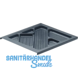 HETTICH Systema Top 2000 Schreibmaterial-Auszug 392 mm; H�he 25 mm, schwarz