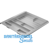 HETTICH Systema Top 2000 Schreibmaterial-Auszug 392 mm; H�he 40 mm, Alu-Finish