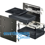HETTICH Systema Top 2000 Schnellmontage-Set Sil Sys,Voll-/�berauszug, ET730,schw