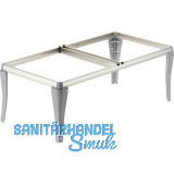 HETTICH Systema Top 2000 H�ngerahmen, EB 392 mm, ET 530 mm, Alu- Finish