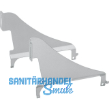 HETTICH Systema Top 2000 Blendenst�tzen, Stahl Alu-Finish