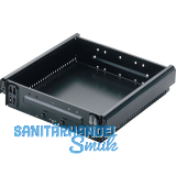 HETTICH Systema Top 2000 Stahlschubkasten, 392 mm, 370 x 354 mm, schwarz
