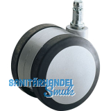 HETTICH Systema Top 2000 Lenkrolle mit Feststeller, Rollen � 75 mm