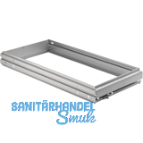 HETTICH Systema Top 2000 H�ngeregistratur-Rahmen, 3 x A4+R, KB 1200 mm, Alu-F.