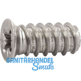 HETTICH Systema Top 2000 Systemschraube Senkkopf � 6,0x14 mm, vernickelt