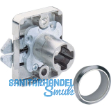 HETTICH PRESTIGE 2000 Zyl.-Rollladenfallenschloss Z23, Dornma� 20, Stahl vern.