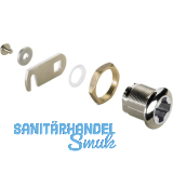 HETTICH PRESTIGE 2000 Zyl.-Hebelschloss, Dornma� 25, Stahl vernickelt