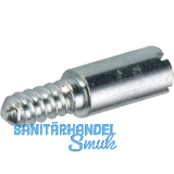 HETTICH PRESTIGE 2000 Anschlagstift zentrisch, Stahl vernickelt