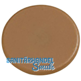 HETTICH RASTEX 15 Abdeckkappe ohne Abdeckrand, Kunststoff hellbraun