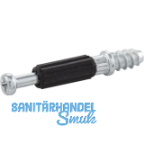 HETTICH RASTEX 15 Twister Einschraubd�bel Direktgewinde, Korpus 19mm,Spannma� 30