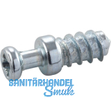 HETTICH VB 35/36 Einschraubd�bel+Direktgewinde, Bohr �5, Spannma� 6.7 verzinkt