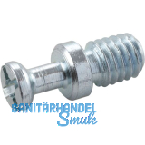 HETTICH VB 35/36 Einschraubd�bel DU 648 +M6 x 7,8 Gewinde, Spannma� 6.7 verzinkt