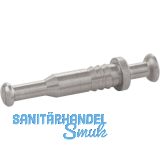 HETTICH VB 35/36 Doppeld�bel f�r Mittelwand, Bohr �5, Spannma� 6.7, Plattenst.19