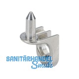 HETTICH SEKURA 7 Bodentr�ger zum Anschrauben, Bohr � 5 mm, Zinkdruckguss vern.