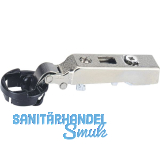 HETTICH INTERMAT 9904 T1 Glast�rscharnier aufliegend, �W 95�