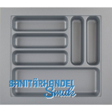HETTICH OrgaTray 440 Besteckeinsatz T 441 - 520/Nennbreite 500 mm Silber