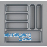 HETTICH OrgaTray 440 Besteckeinsatz T 441 - 520/Nennbreite 550 mm Silber