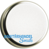 HETTICH Glast�r Zierkappe rund, Kunststoff matt vernickelt