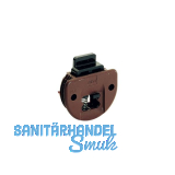 HETTICH SlideLine 55 F�hrungsteil - mit federndem Riegel, Kunststoff braun